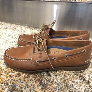 Mens Sperry Topsider loafers.